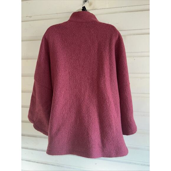 J Jill 100% Wool Long Sleeve Oversized Jacket Size M - Picture 6 of 8